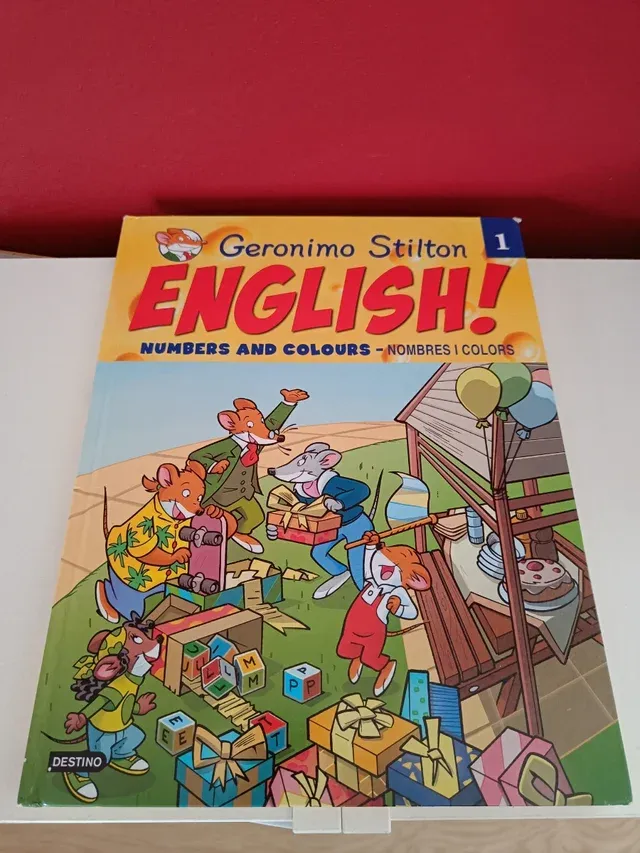 LIBROS + CDs INGLES GERONIMO STILTON