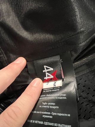 Chaqueta Moto Dainese Mujer Negra Talla: 44