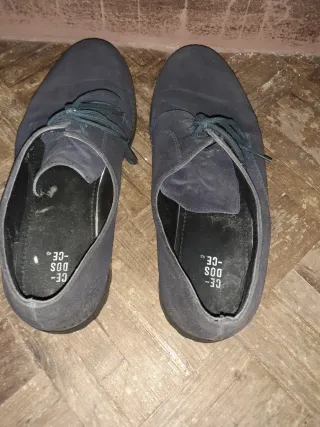 Elegantes zapatos de ante n 45 buen estado