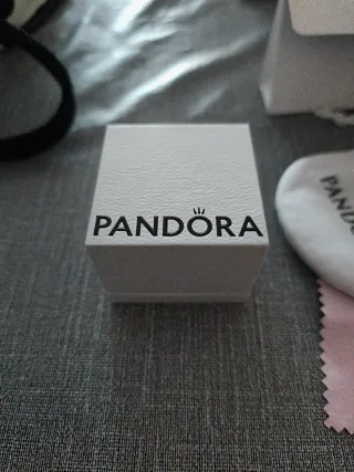 Anillos Pandora Corazón Rojo y Circonita