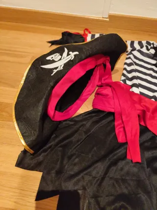 Disfraz chica pirata talla S