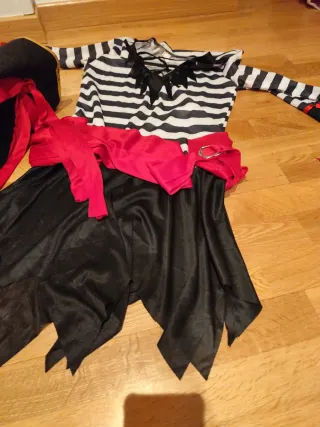 Disfraz chica pirata talla S