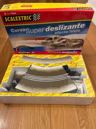 Scalextric Curva Super Deslizante Efecto Hielo