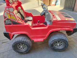 Coche teledirigido infantil rojo