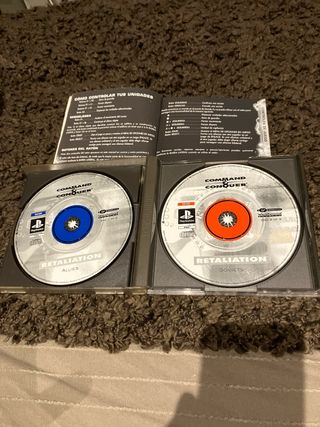 3 Videojuegos PS1 Guerra