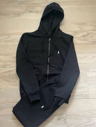 Tuta Polo Ralph Lauren bianca e nera