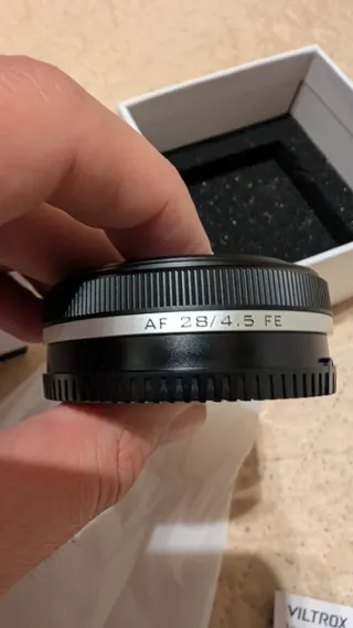 Viltrox 28mm f/4.5 Obiettivo E-Mount Full Frame