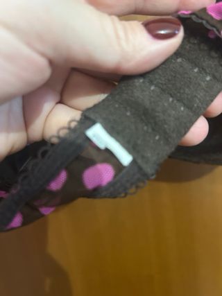 Reggiseno push up Tezenis pois rosa