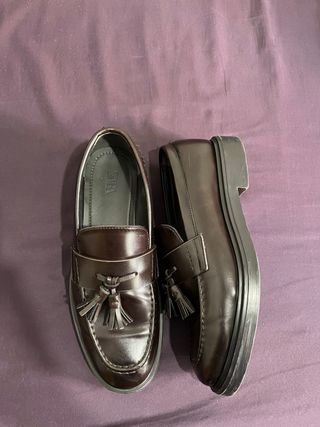 Zapatos de vestir Zara marrones