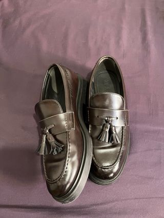 Zapatos de vestir Zara marrones