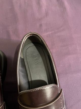 Zapatos de vestir Zara marrones
