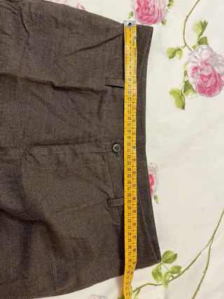 Pantaloni sartoriali marrone