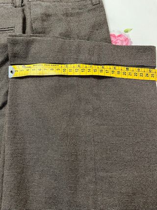 Pantaloni sartoriali marrone