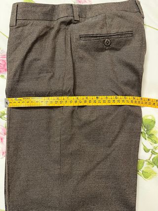 Pantaloni sartoriali marrone