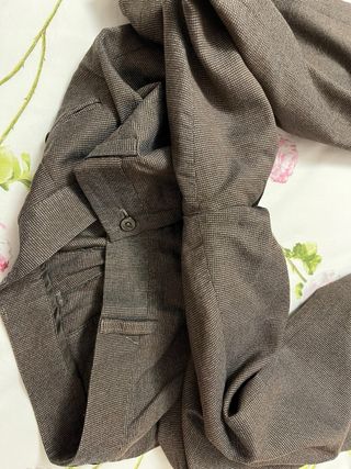 Pantaloni sartoriali marrone