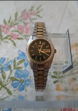 Orologio Vintage SEIKO Quarz SQ Day/Date UomoDonna