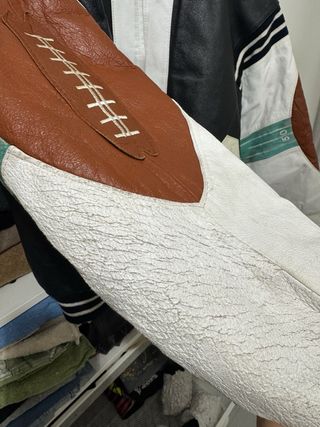 Chaqueta Cuero Vintage 90s WHEREMI Michael Hoban