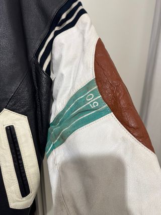 Chaqueta Cuero Vintage 90s WHEREMI Michael Hoban