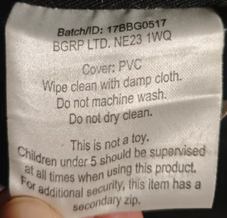 Puff pera polipiel negro