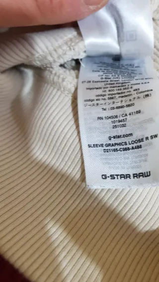 Jersey G-Star Beige.