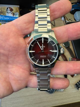 Reloj Relio Solstice Automático Rojo