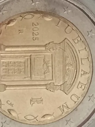 Moneta 2 Euro Giubileo 2025