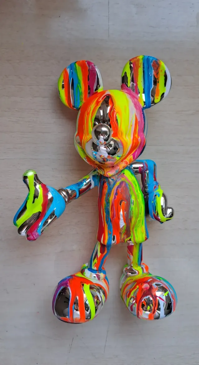 Figura Mickey Mouse Multicolor