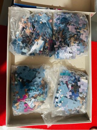 Puzzle Ravensburger Frozen 4x100 pezzi