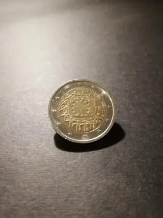 🇪🇸 2 Euro Commemorativi Spagna 2015 Bandiera EU