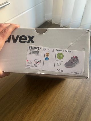 zapatos de seguridad uvex talla 37