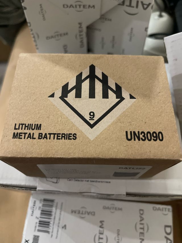 Baterías Litio UN3090 2x3.6V 13Ah