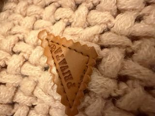 Conjunto gorro y bufanda Privata beige