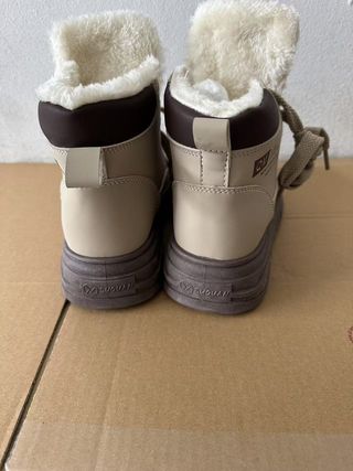 ALOYLIBA Scarpe invernali beige/grigie