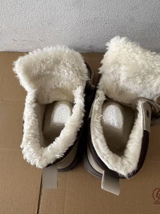 ALOYLIBA Scarpe invernali beige/grigie