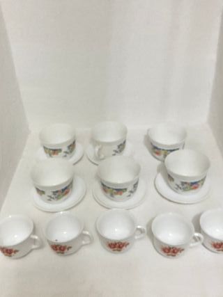 Vajilla tazas vasos pontesa cubitera cubertería