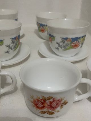 Vajilla tazas vasos pontesa cubitera cubertería