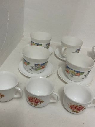 Vajilla tazas vasos pontesa cubitera cubertería