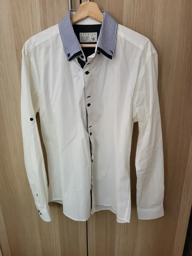 Camisa blanca hombre XL