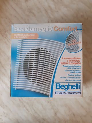 Termoventilatore a termostato Beghelli 2000W