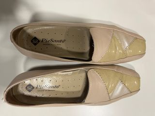 Zapatos Pie Santo Talla 35 Beige/Amarillo