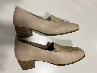 Zapatos Pie Santo Talla 35 Beige/Amarillo