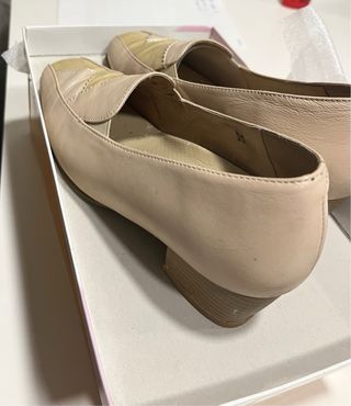 Zapatos Pie Santo Talla 35 Beige/Amarillo