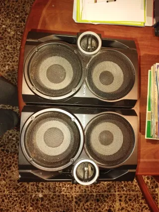 Altavoces Sony Negros