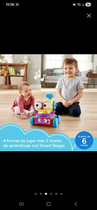 Robot Tito Fisher Price