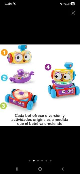 Robot Tito Fisher Price