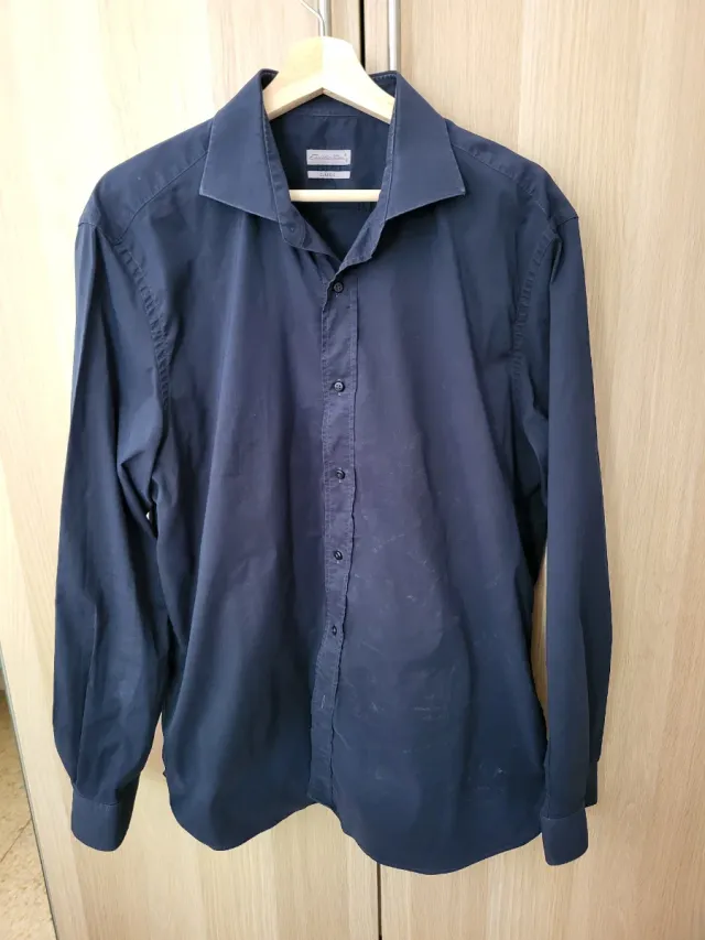 Camisa azul hombre talla XL