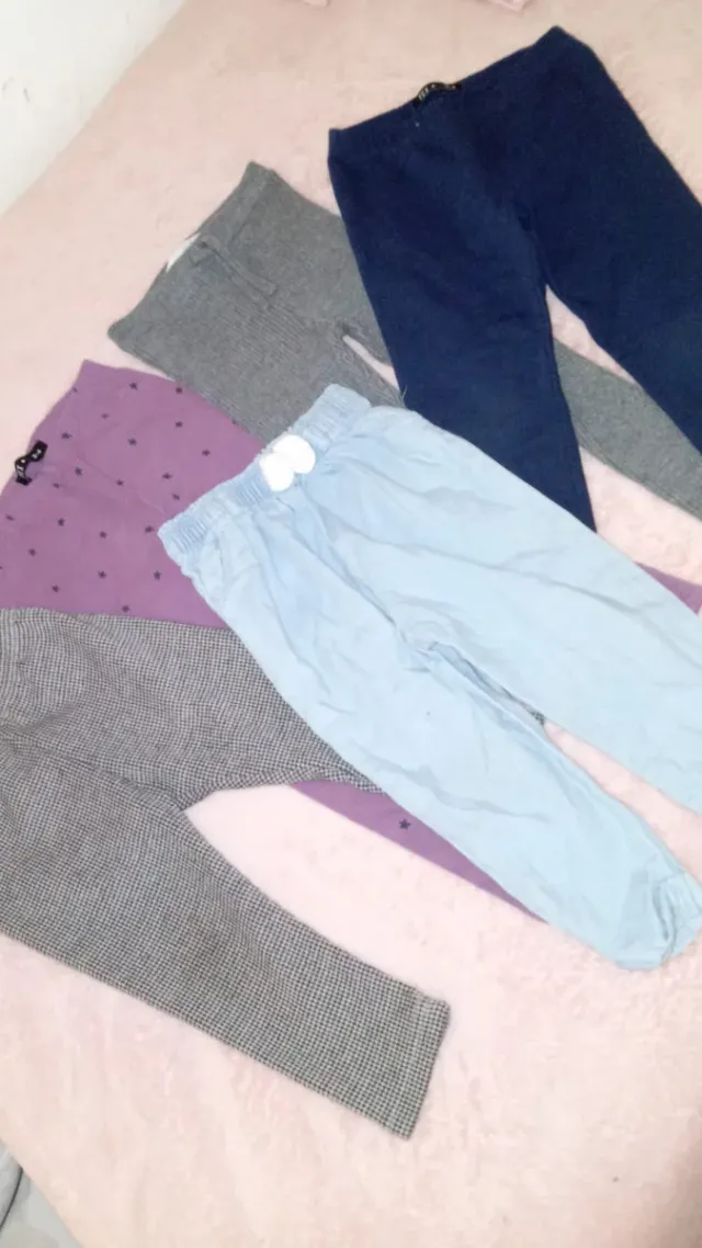 Lote Pantalones Niña Bebé