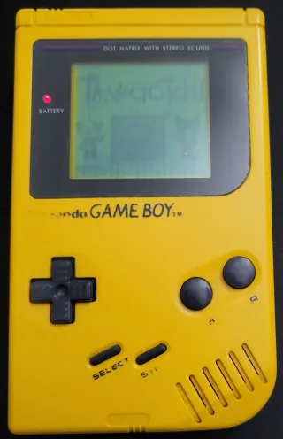 Nintendo Game Boy Giallo + Gioco Tamagotchi