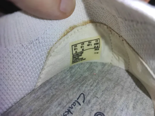 Zapatillas Clarks Blancas Talla 42.5