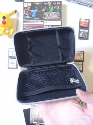 Nintendo DS Lite Plateada + Juegos y Accesorios